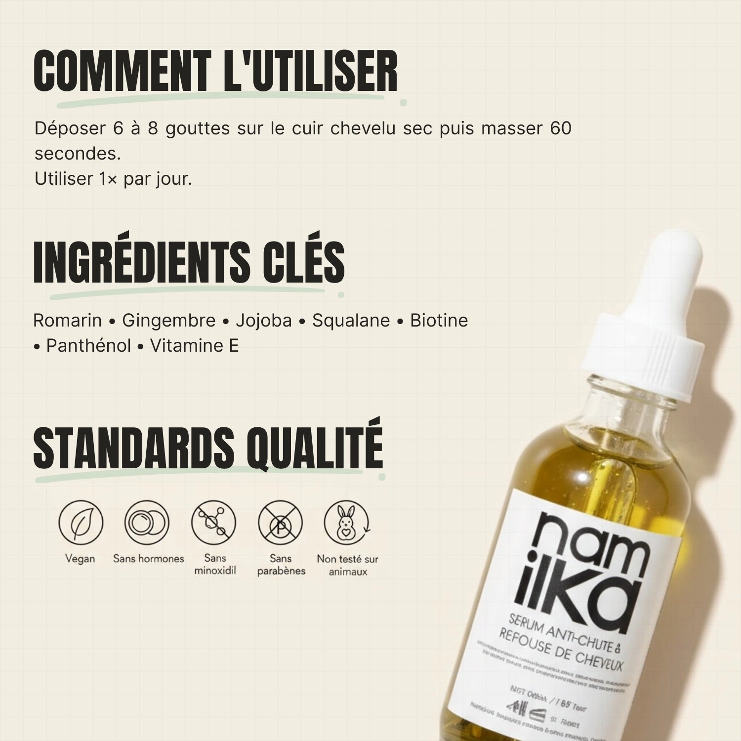 Hair regrowth and anti-hair loss serum