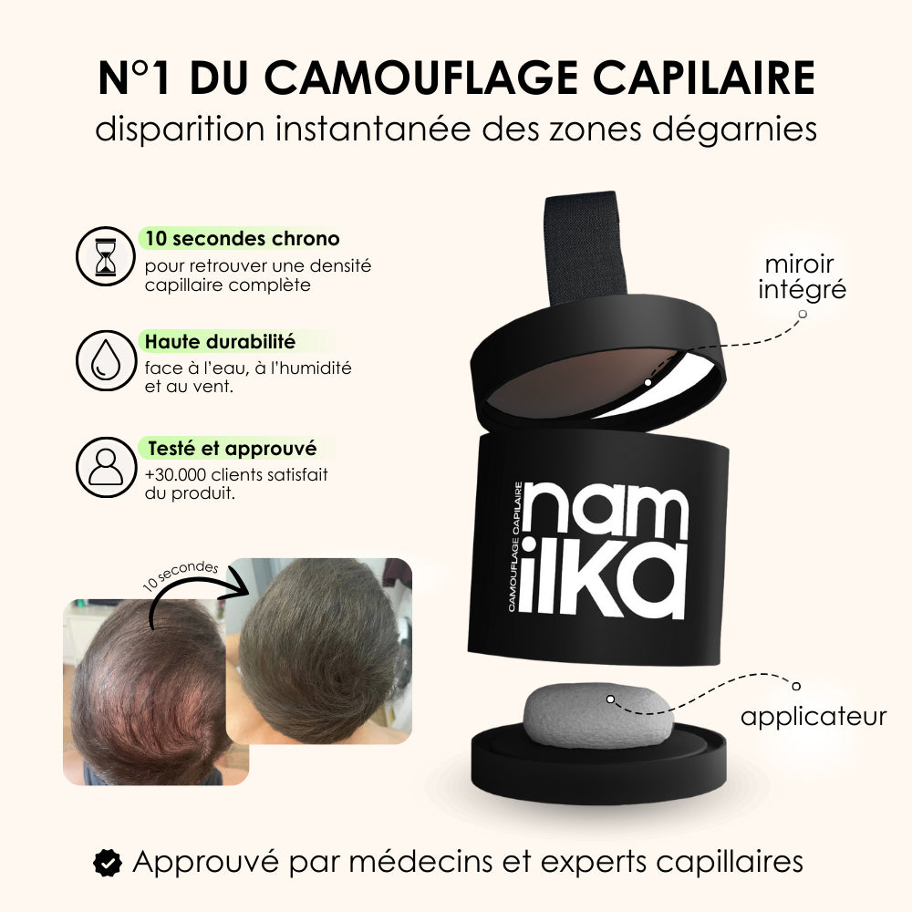 Camouflage capillaire abonnement